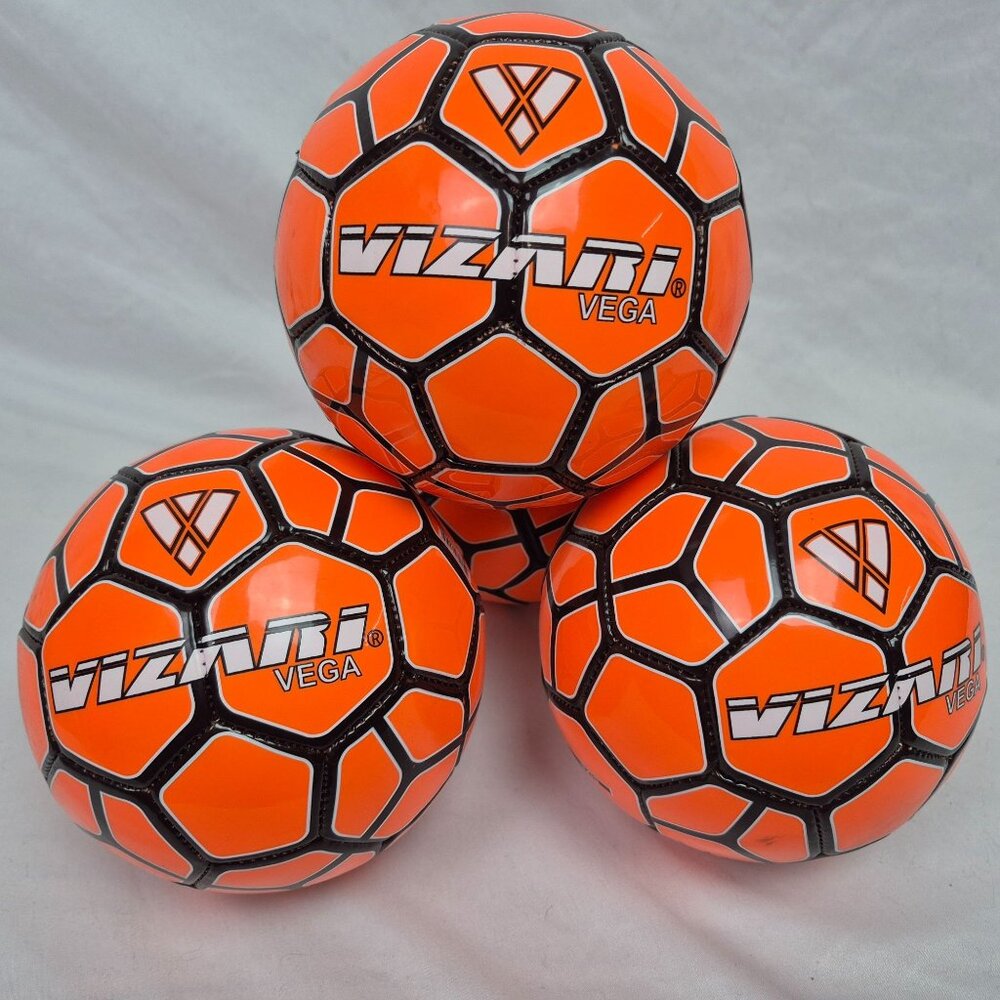 Vizari Vega Soccer Ball Juggler Trainer Practice Orange/Black Sz 1 NEW!!! - Picture 6 of 7